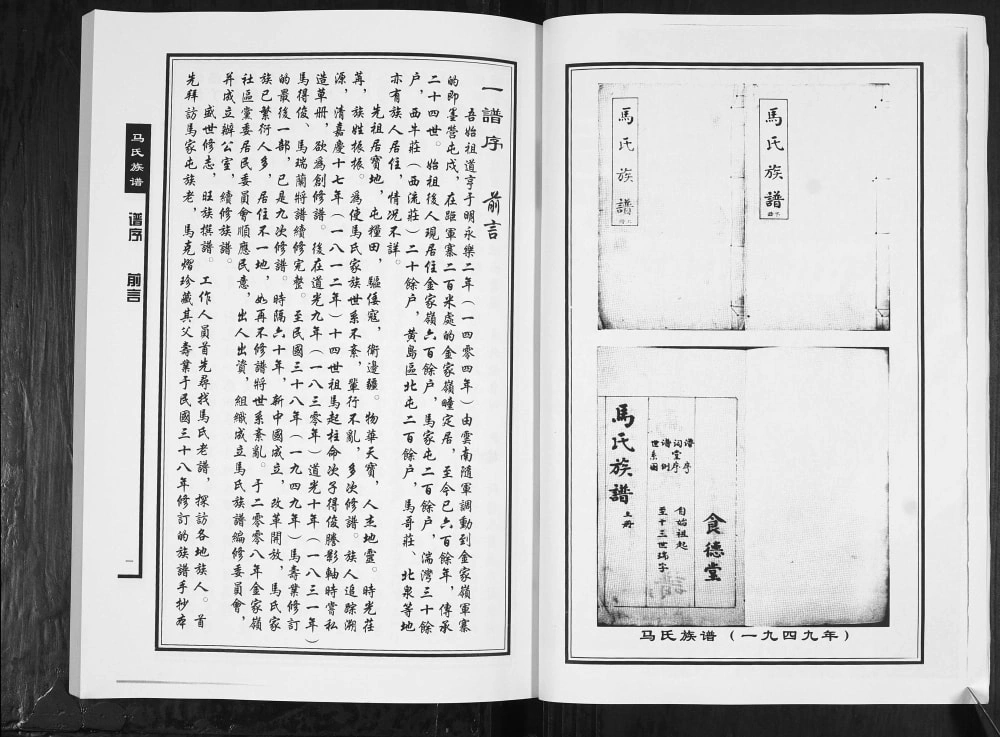 图片[2]-山东青岛崂山区金家岭马氏族谱（食德堂）PDF电子版下载-家谱下载