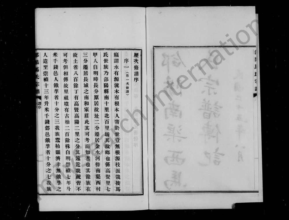 图片[2]-陕西渭南合阳县郃阳马氏宗谱PDF电子版下载-家谱下载