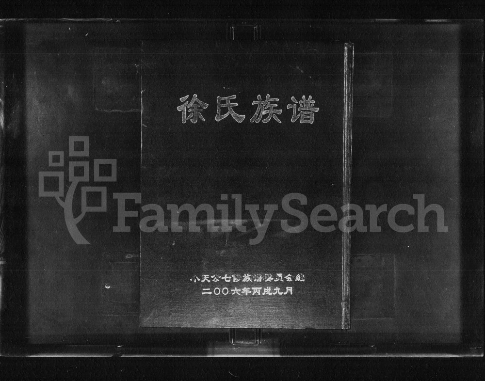 图片[1]-湖南益阳徐氏族谱PDF电子版下载-家谱下载