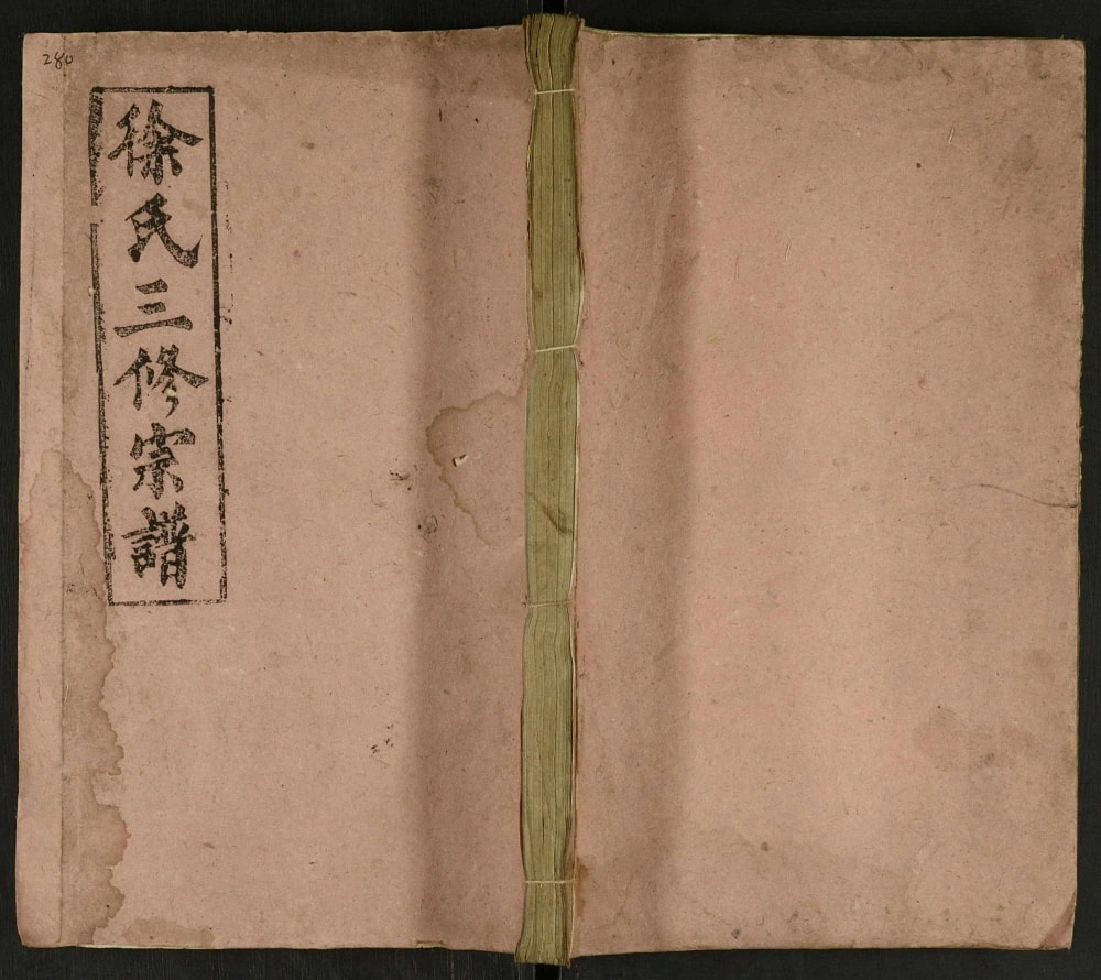 图片[1]-湖北黄冈徐氏宗谱（忠义堂）PDF电子版下载-家谱下载