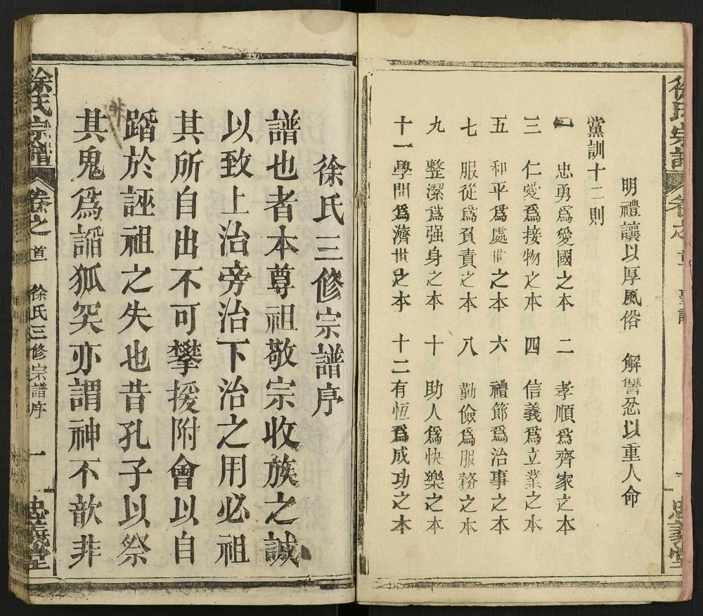 图片[2]-湖北黄冈徐氏宗谱（忠义堂）PDF电子版下载-家谱下载