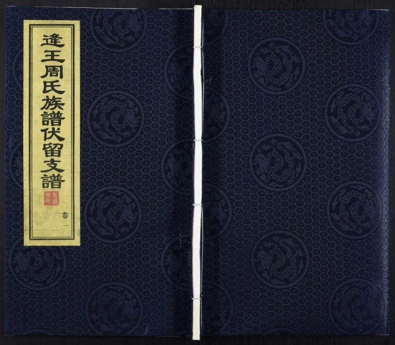 山东诸城逄王周氏族谱伏留支谱(留余堂)PDF电子版下载-家谱下载