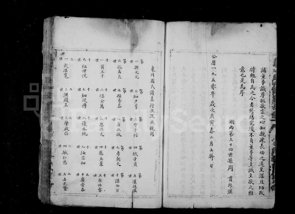 图片[2]-浙江温州永嘉县象川周氏档溪房谱PDF电子版下载-家谱下载