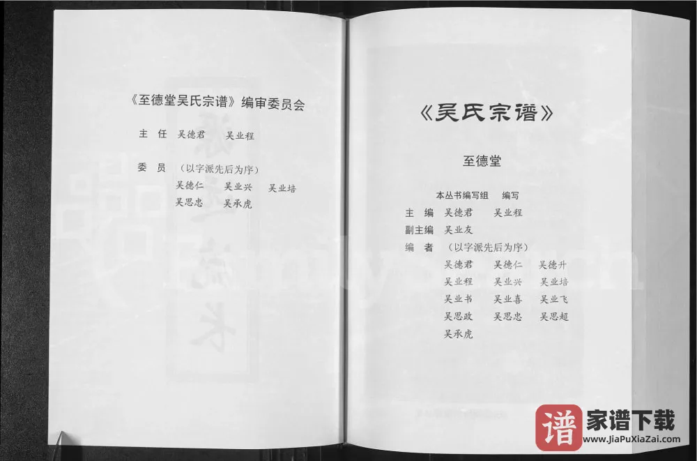 图片[2]-安徽六安吴氏宗谱（至德堂）PDF电子版下载-家谱下载
