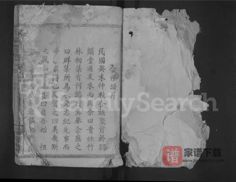 湖北黄石阳新县吴氏宗谱（锡类堂）PDF电子版下载-家谱下载