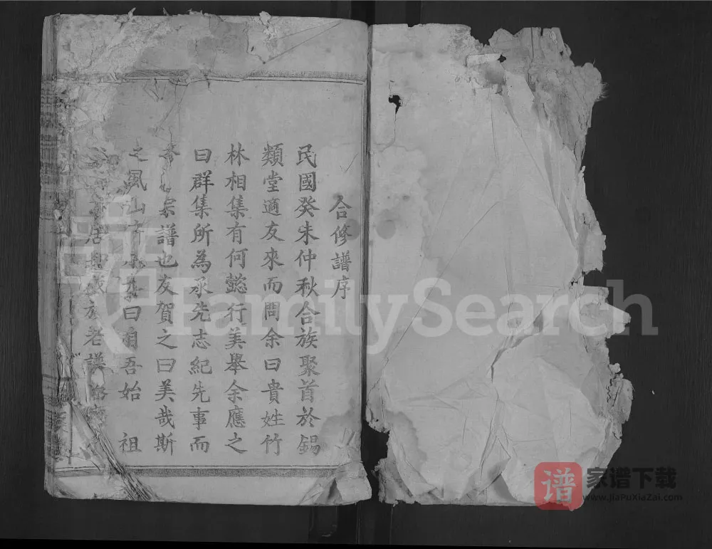 图片[1]-湖北黄石阳新县吴氏宗谱（锡类堂）PDF电子版下载-家谱下载