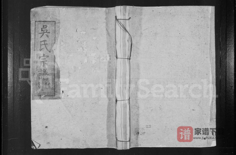 图片[1]-湖北咸宁通山县吴氏宗谱（至德堂）PDF电子版下载-家谱下载