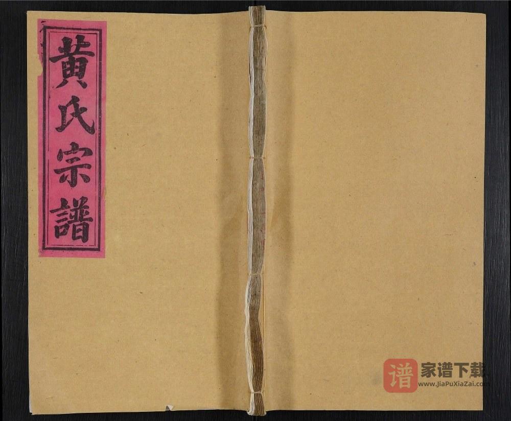 图片[1]-湖北英山黄氏宗谱PDF电子版下载-家谱下载