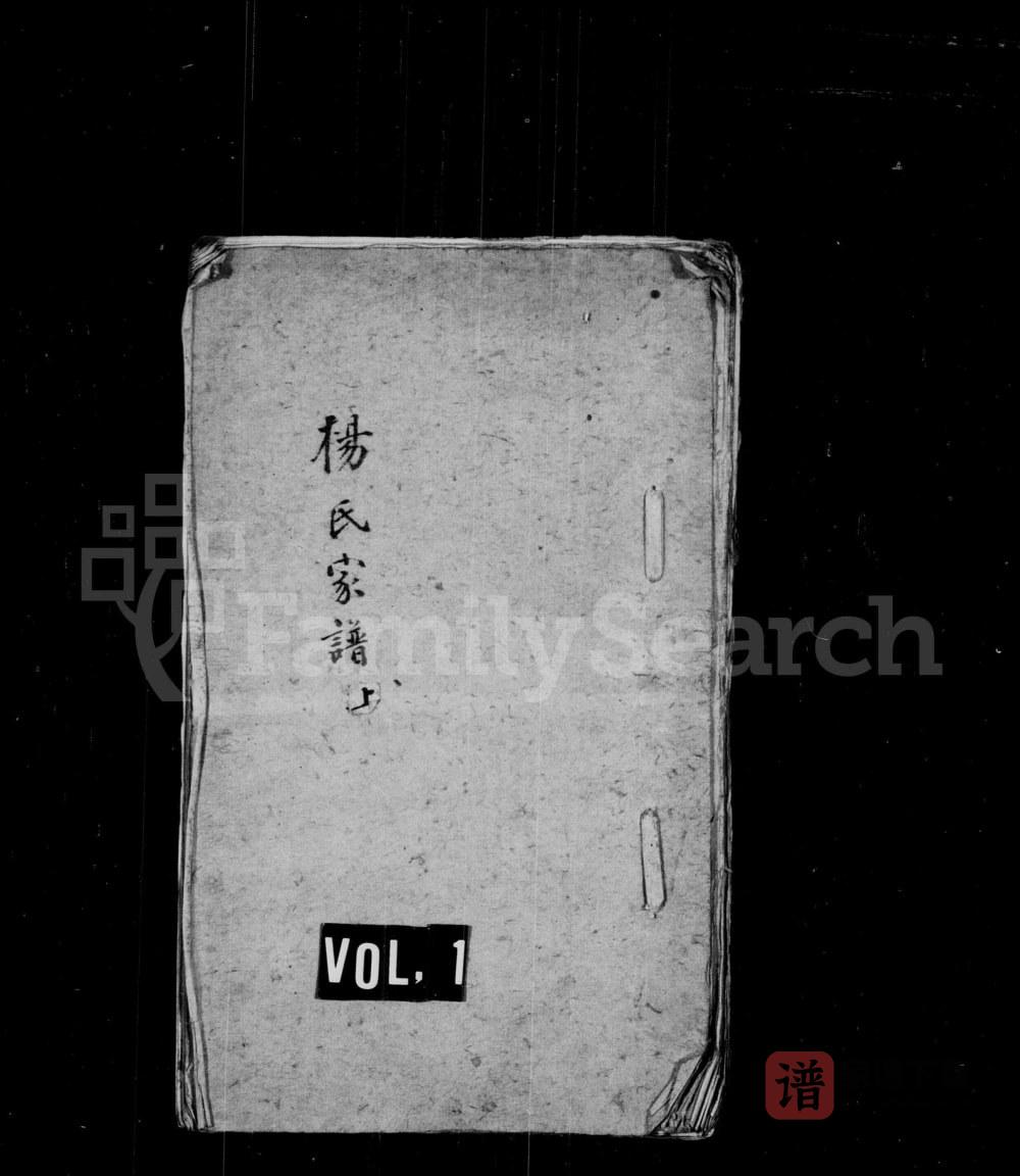 图片[1]-江苏张家港田庄杨氏世谱PDF电子版下载-家谱下载