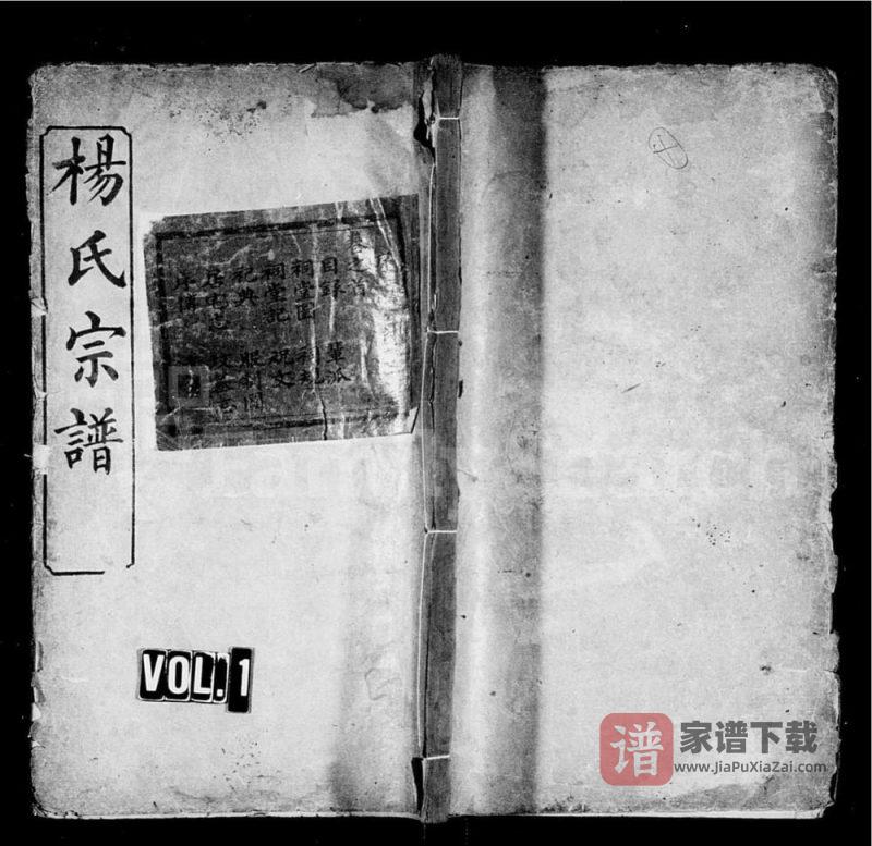 湖北黄冈杨氏宗谱(清白堂)PDF电子版下载-家谱下载