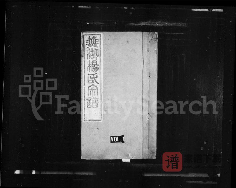 安徽芜湖杨氏宗谱PDF高清电子版下载-家谱下载