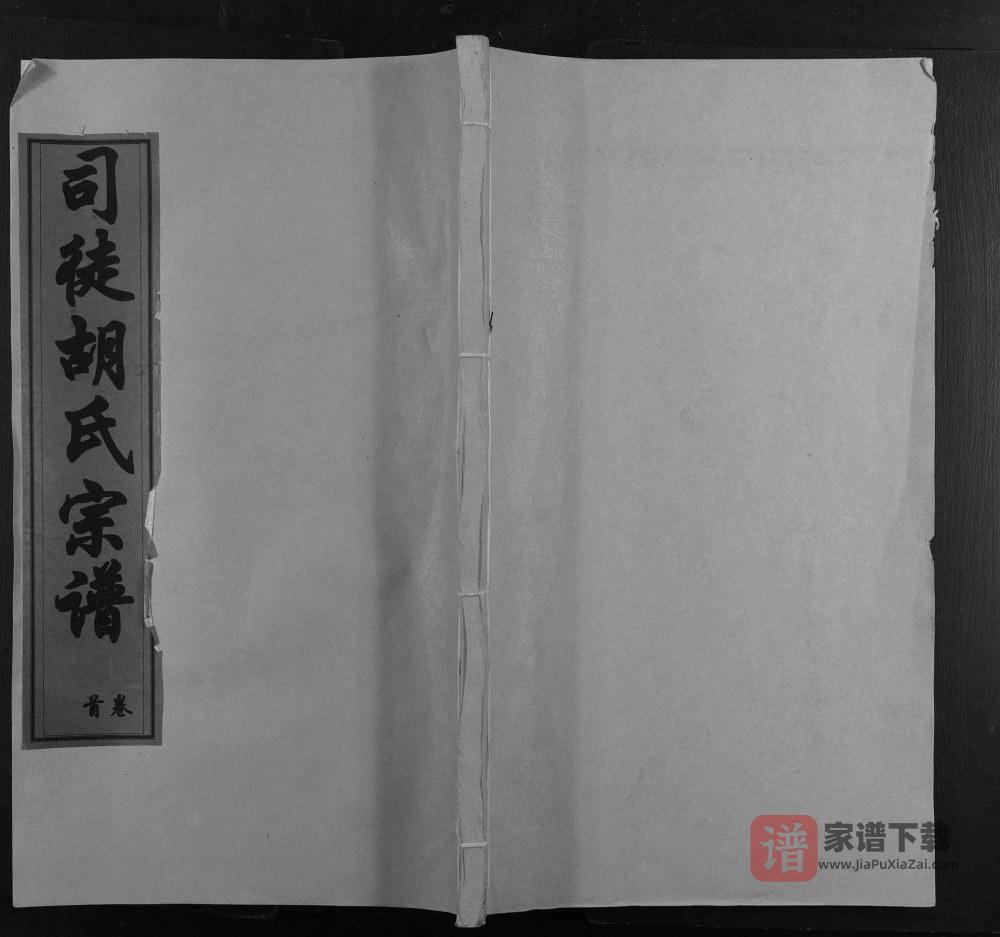 安徽池州东至县兰溪八里胡氏宗谱（荣恩堂）PDF高清电子版下载