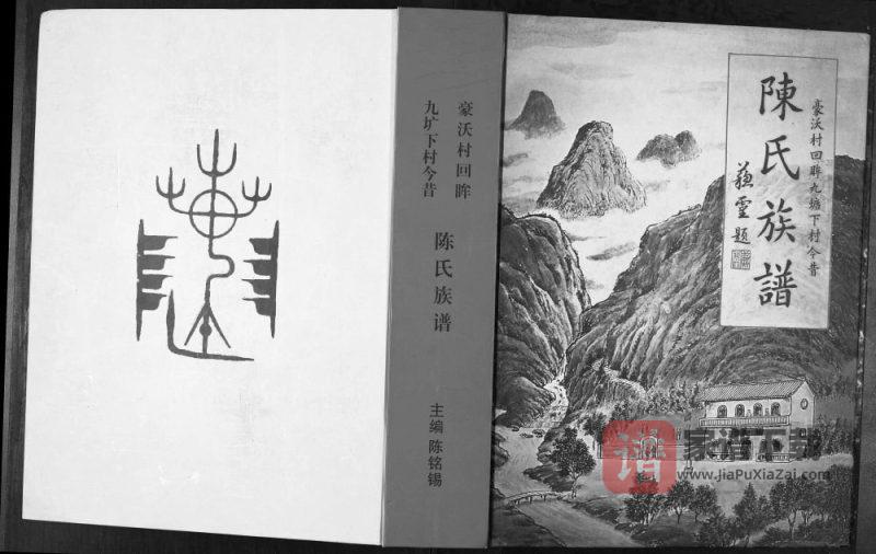 广西北海合浦县豪沃村回眸九塘下村今昔陈氏族谱PDF高清电子版下载-家谱下载