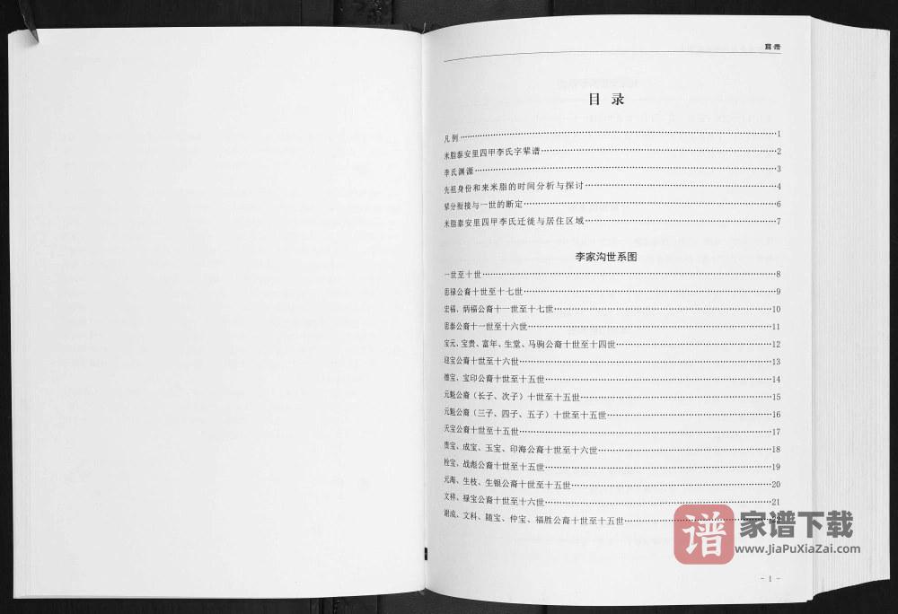 图片[2]-陕西榆林米脂泰安里四甲李氏宗谱PDF高清电子版下载-家谱下载