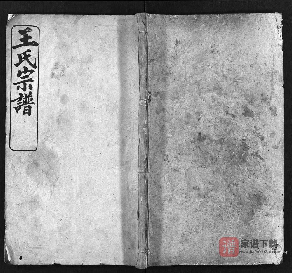 湖北黄冈王氏宗谱（三槐堂）PDF高清电子版下载