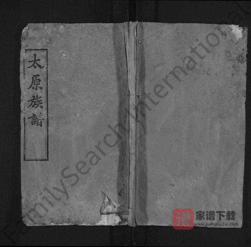 湖北黄冈红安县太原天水王氏谱PDF高清电子版下载-家谱下载