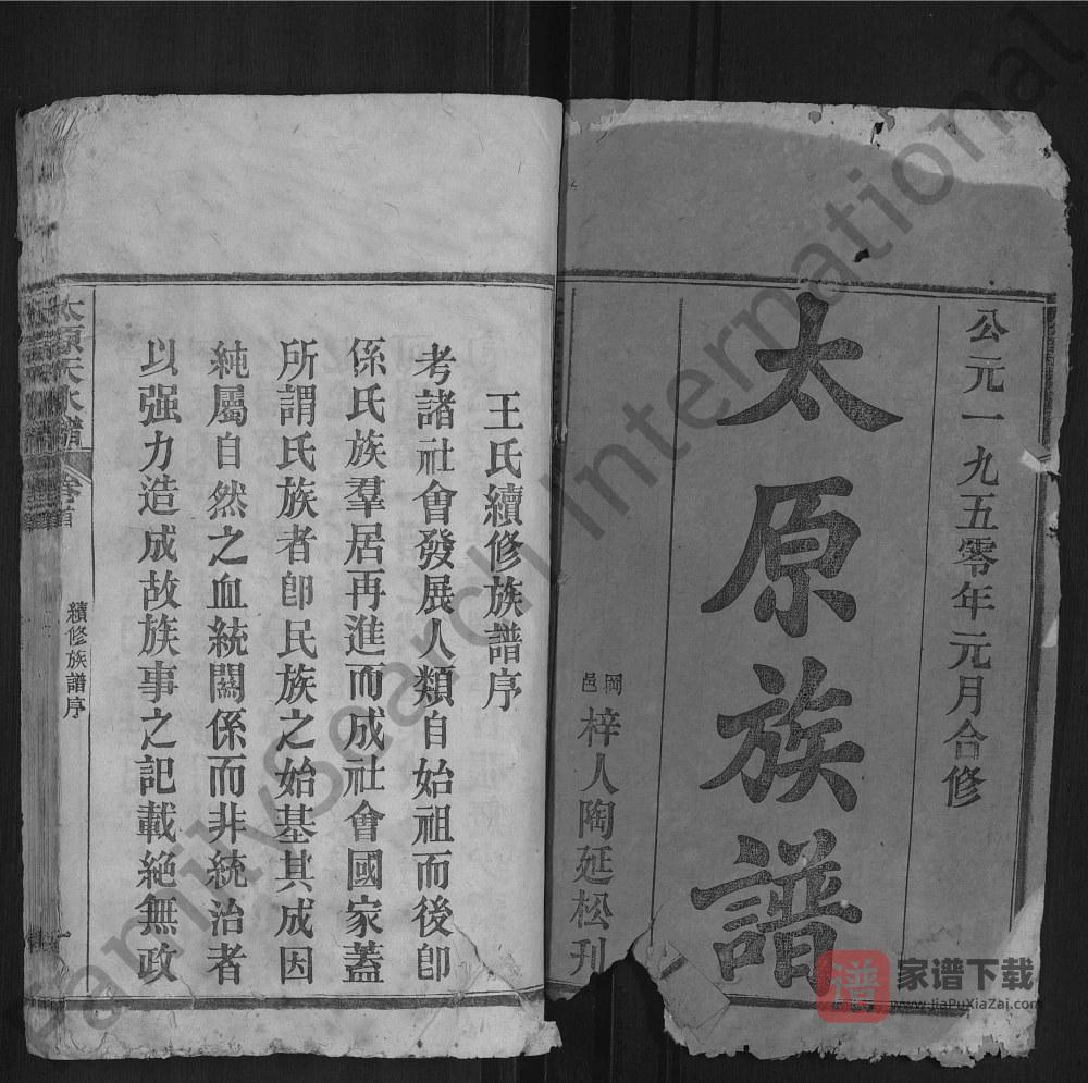 图片[2]-湖北黄冈红安县太原天水王氏谱PDF高清电子版下载-家谱下载