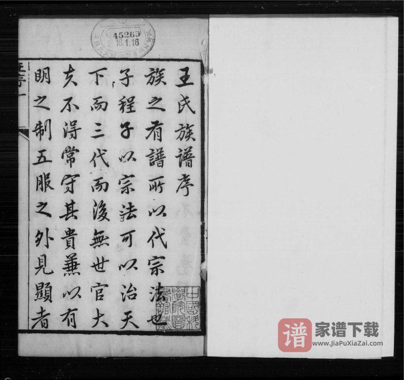 山西运城临猗县王氏族谱PDF高清电子版下载-家谱下载