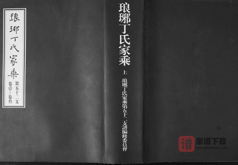 图片[1]-山东诸城琅琊丁氏家乘第五十二支PDF高清电子版下载-家谱下载