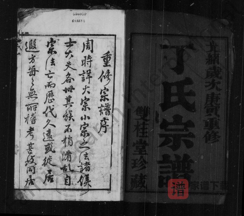 江苏无锡陈墅丁氏家乘（双桂堂）PDF高清电子版下载-家谱下载