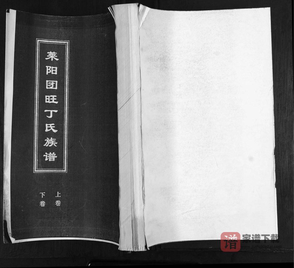 图片[1]-山东莱阳团旺丁氏族谱PDF高清电子版下载-家谱下载
