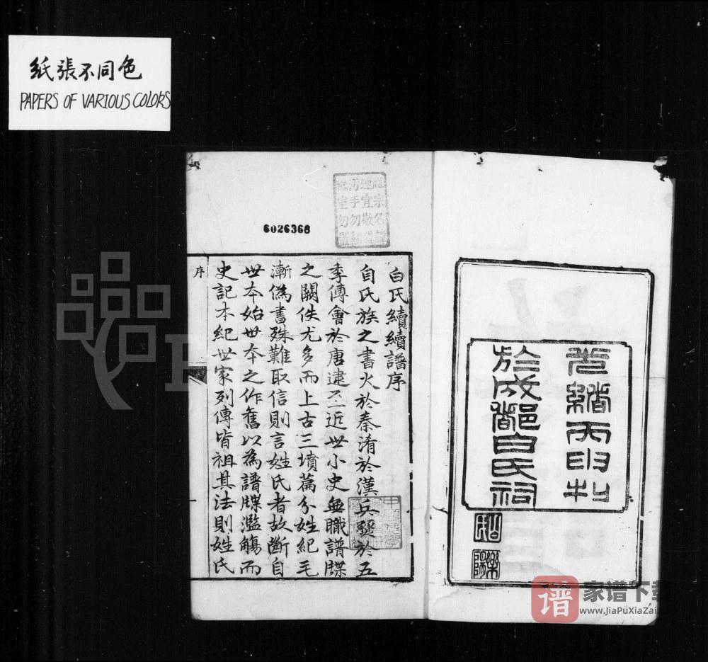 图片[2]-四川成都白氏乐阳族谱PDF高清电子版下载-家谱下载