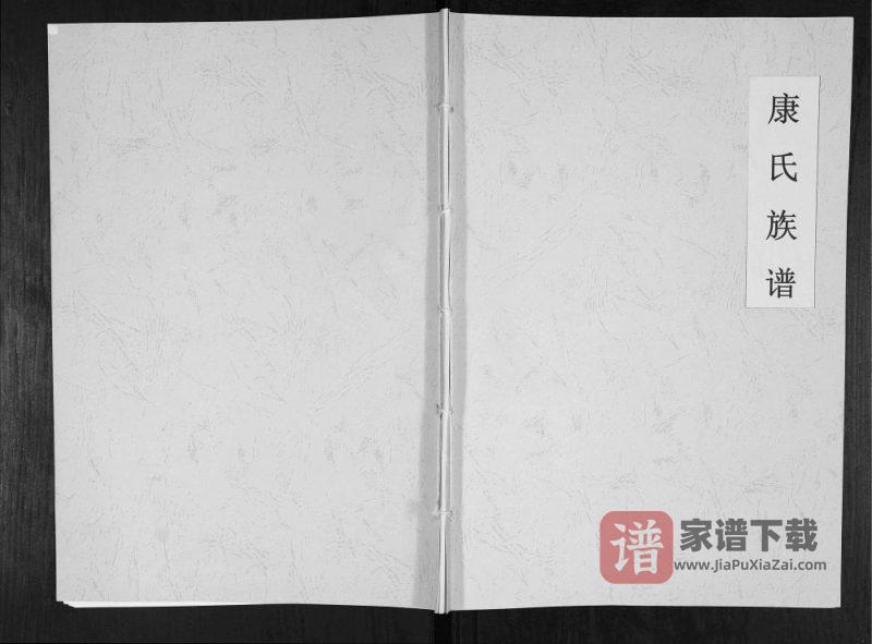 山东青岛康氏族谱PDF高清电子版下载-家谱下载