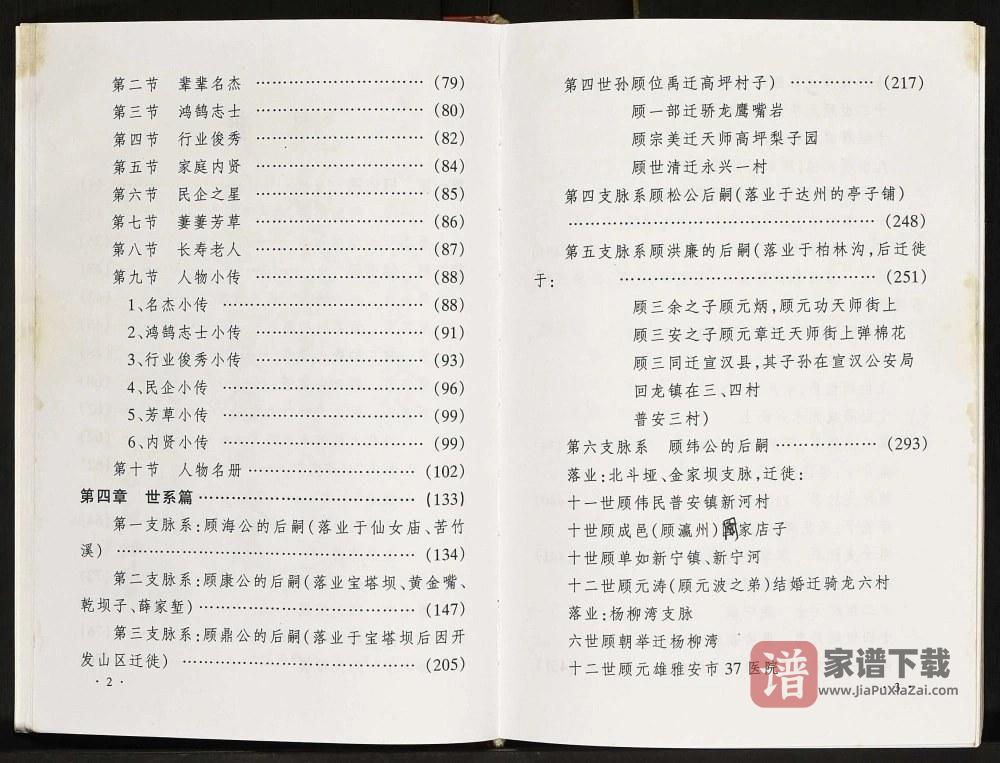 图片[2]-四川达州开江顾氏族谱PDF高清电子版下载-家谱下载