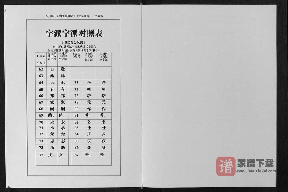 图片[2]-四川宜宾屏山县龙氏族谱PDF高清电子版下载-家谱下载