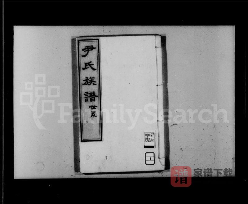 山东德州尹氏族谱PDF高清电子版下载-家谱下载