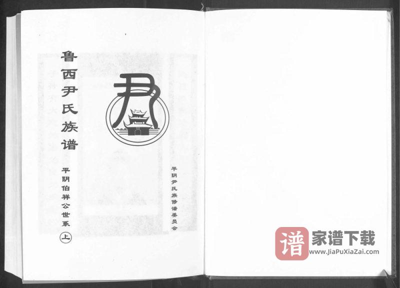 山东济南平阴县鲁西尹氏族谱(金水堂)PDF高清电子版下载-家谱下载