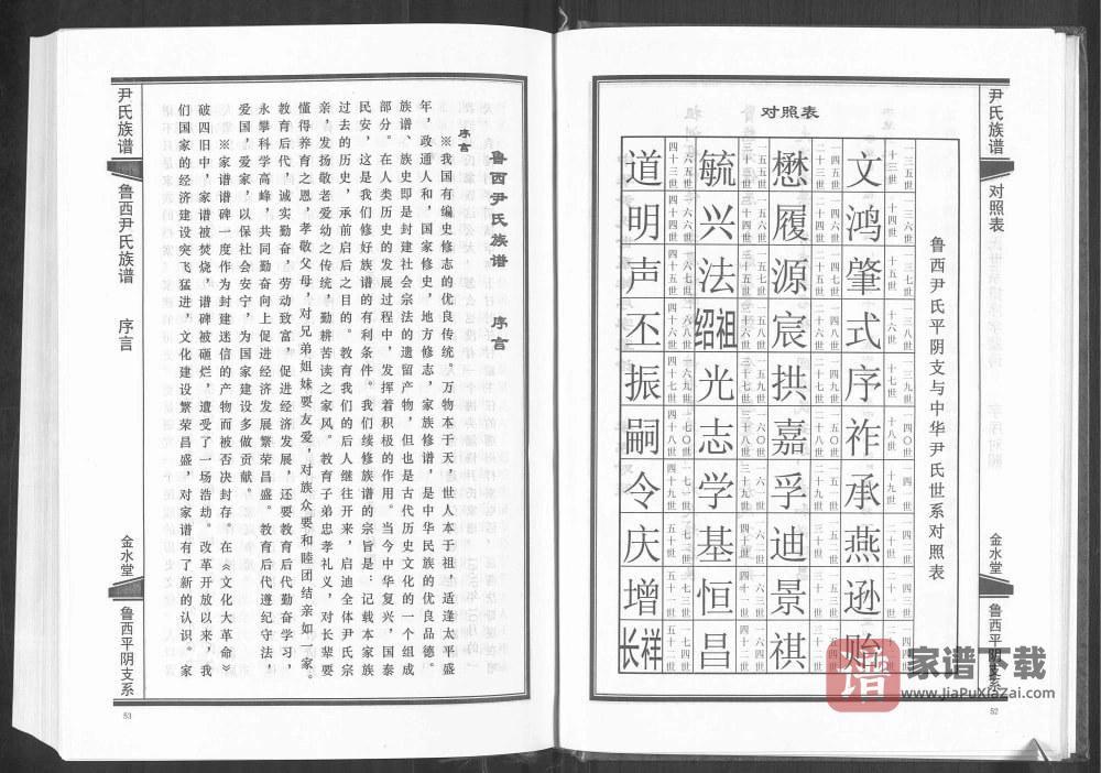 图片[2]-山东济南平阴县鲁西尹氏族谱（金水堂）PDF高清电子版下载-家谱下载