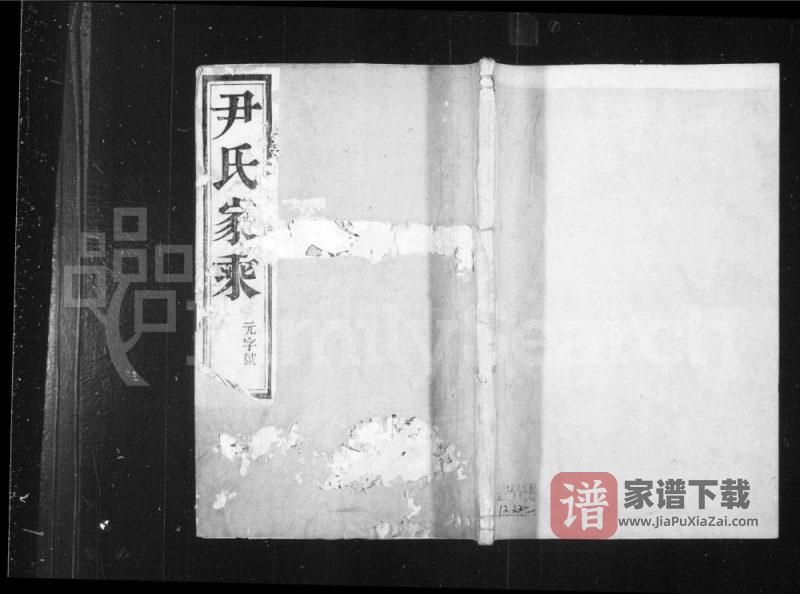 江苏镇江丹徒区尹氏族谱（肆好堂）PDF高清电子版下载-家谱下载