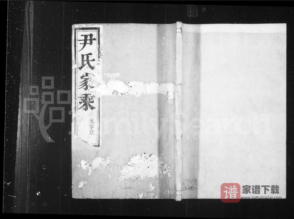 江苏镇江丹徒区尹氏族谱（肆好堂）PDF高清电子版下载