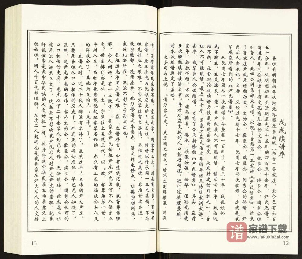 图片[2]-山东淄博桓台县尹氏谱系PDF高清电子版下载-家谱下载