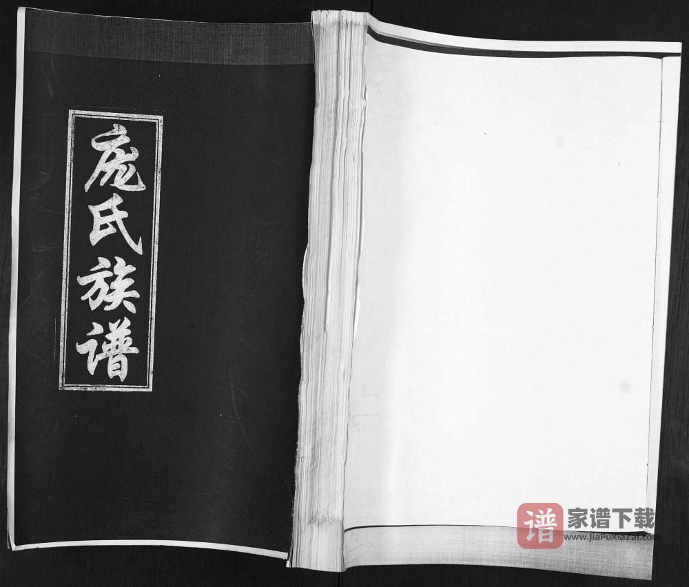 山东青岛即墨庞家沟岔庞氏族谱PDF高清电子版下载