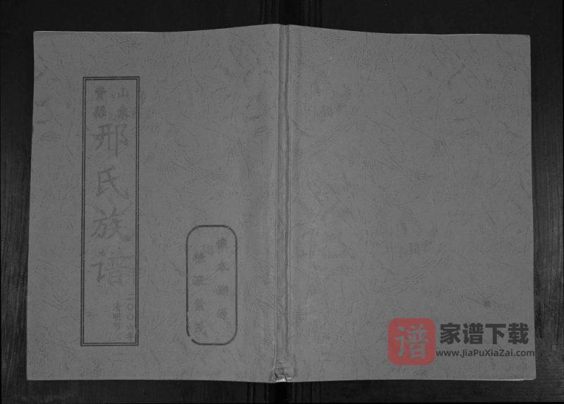 山东临沂费县邢氏族谱PDF高清电子版下载-家谱下载