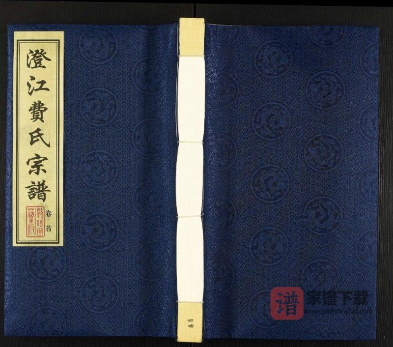 江苏江阴澄江费氏宗谱(敦睦堂)PDF高清电子版下载-家谱下载
