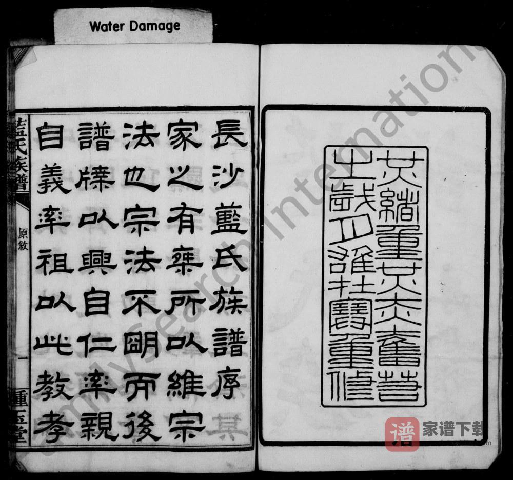 图片[2]-湖南长沙蓝氏族谱（种玉堂）PDF高清电子版下载-家谱下载