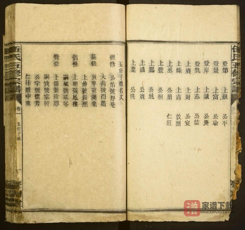 图片[2]-湖南衡阳伍氏五修宗谱（聚福堂）PDF高清电子版下载-家谱下载
