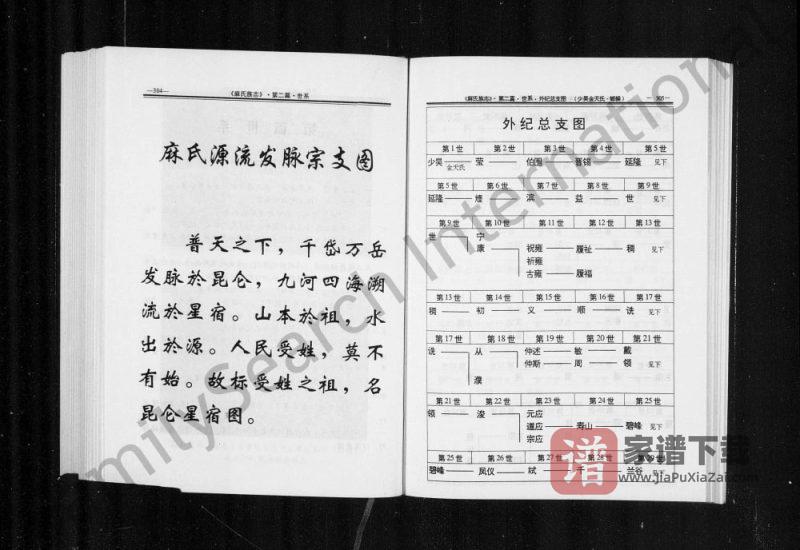浙江丽水缙云黄坛麻氏族志PDF高清电子版下载-家谱下载