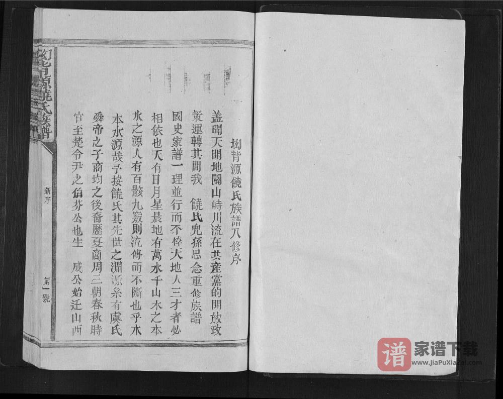 图片[2]-江西抚州广昌县㘭背源饶氏族谱PDF高清电子版下载-家谱下载