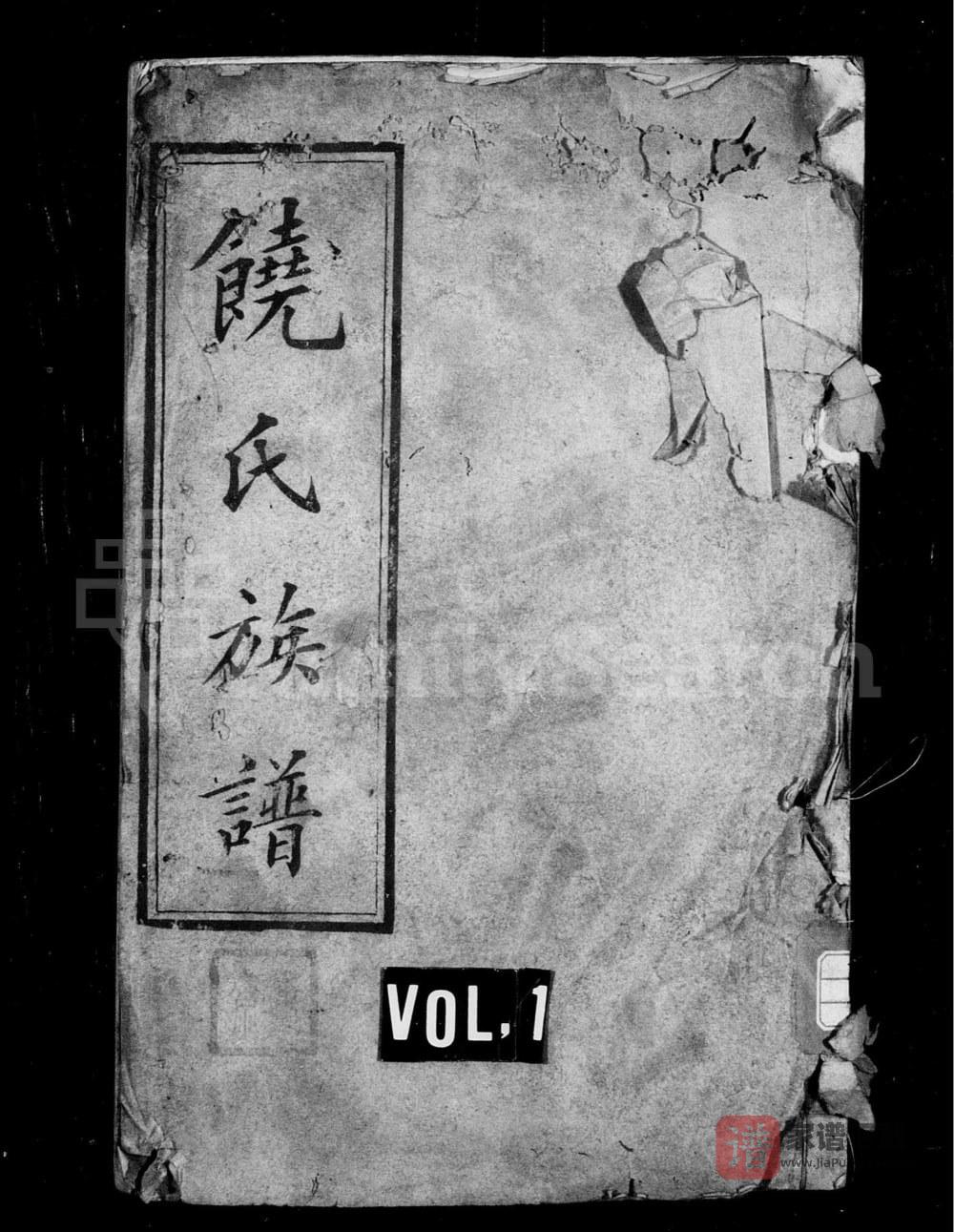 广东梅州大埔县茶阳饶氏族谱PDF高清电子版下载