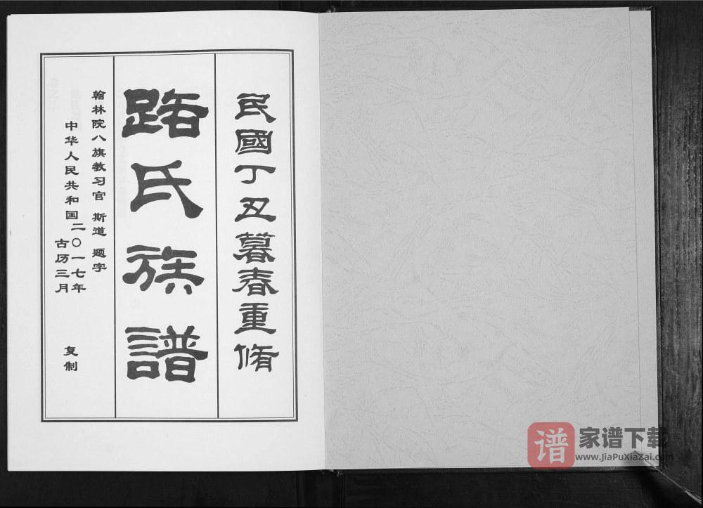 图片[2]-山东淄博临淄区路氏族谱PDF高清电子版下载-家谱下载