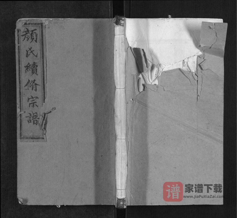 颜氏宗谱(文藻堂)PDF高清电子版下载-家谱下载