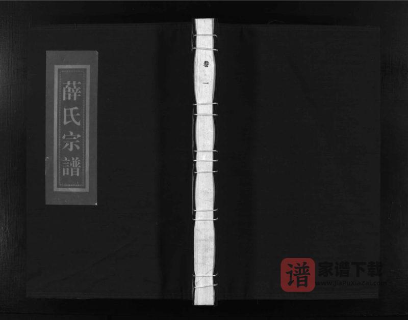 浙江乐清河东薛氏宗谱PDF高清电子版下载-家谱下载
