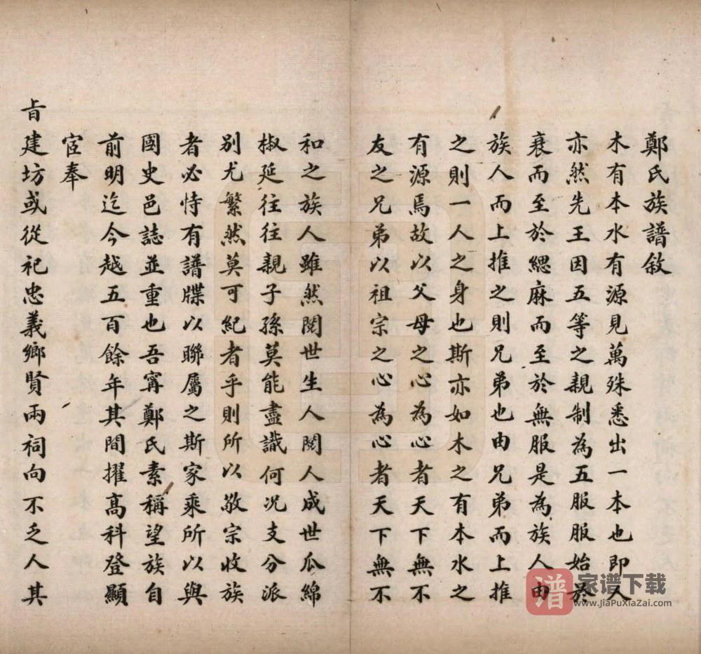 图片[2]-河北邢台宁晋县郑氏族谱PDF高清电子版下载-家谱下载