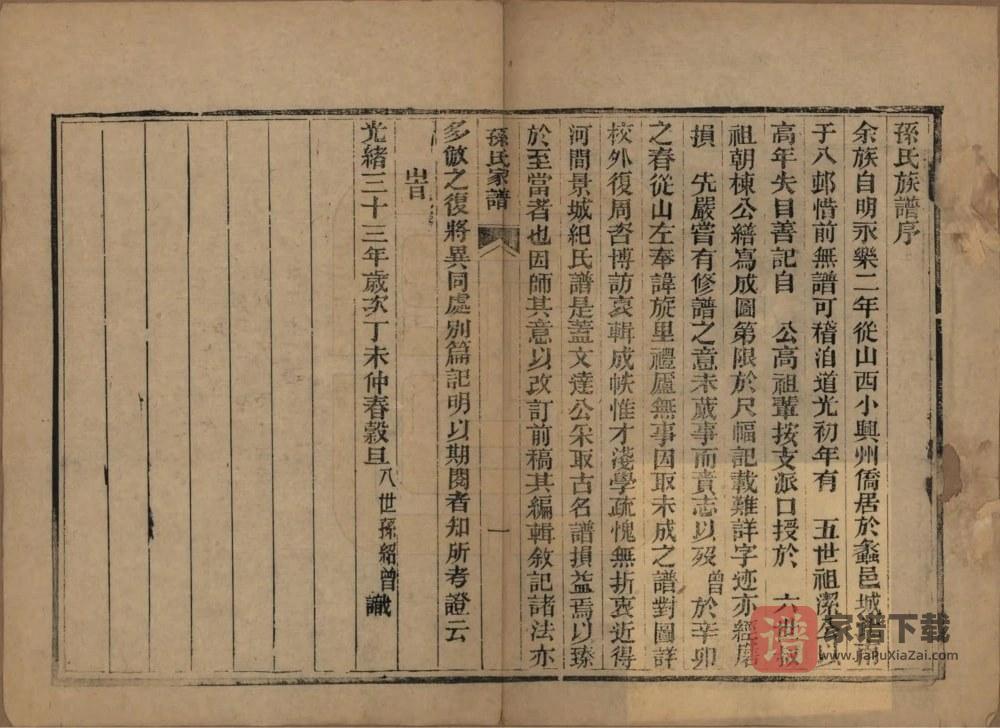 图片[2]-河北保定高阳县孙氏家谱PDF高清电子版下载-家谱下载