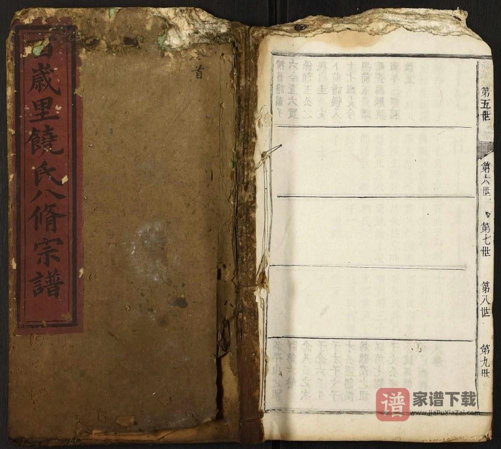 江西抚州黎川县新城百岁里饶氏八修宗谱PDF高清电子版下载
