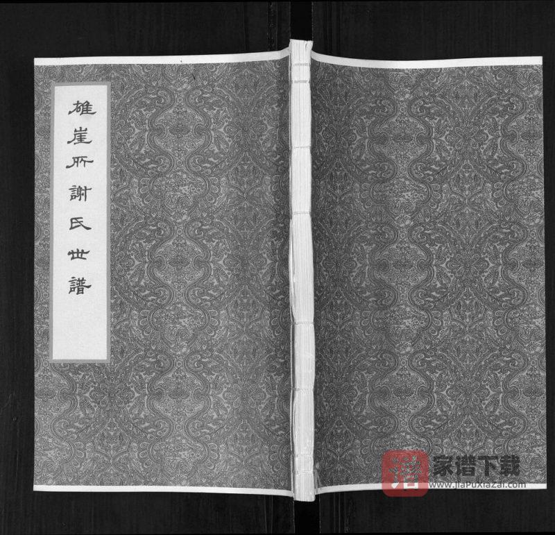 山东青岛即墨雄崖所谢氏世谱PDF高清电子版下载-家谱下载